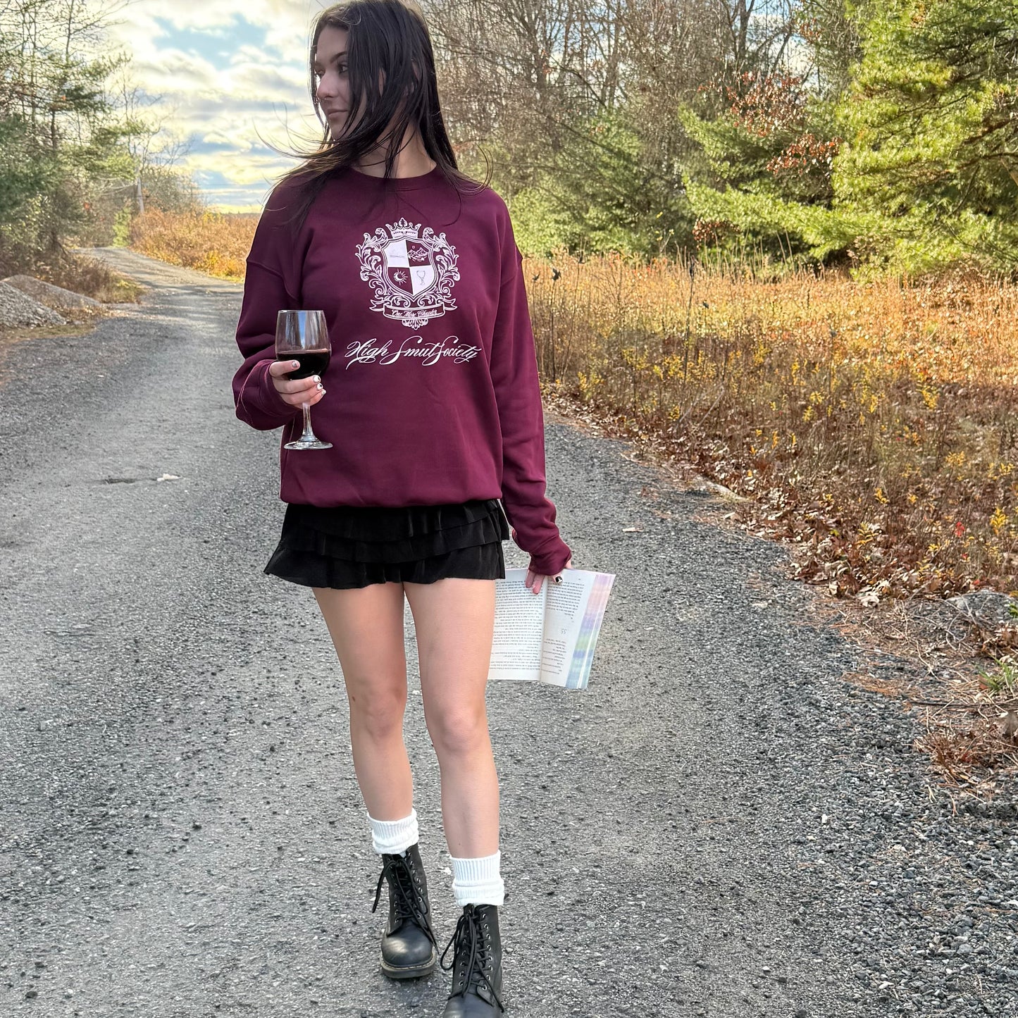 High Smut Society Fleece Crewneck