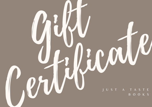 Just a Taste Books Gift Card