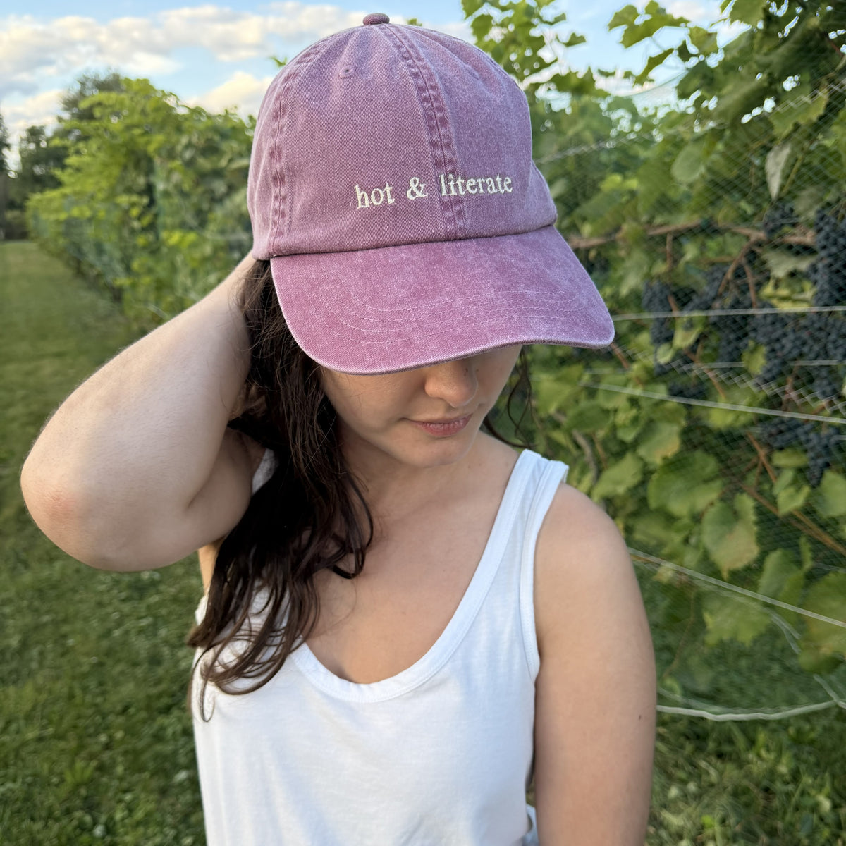 Hot & Literate Baseball Hat
