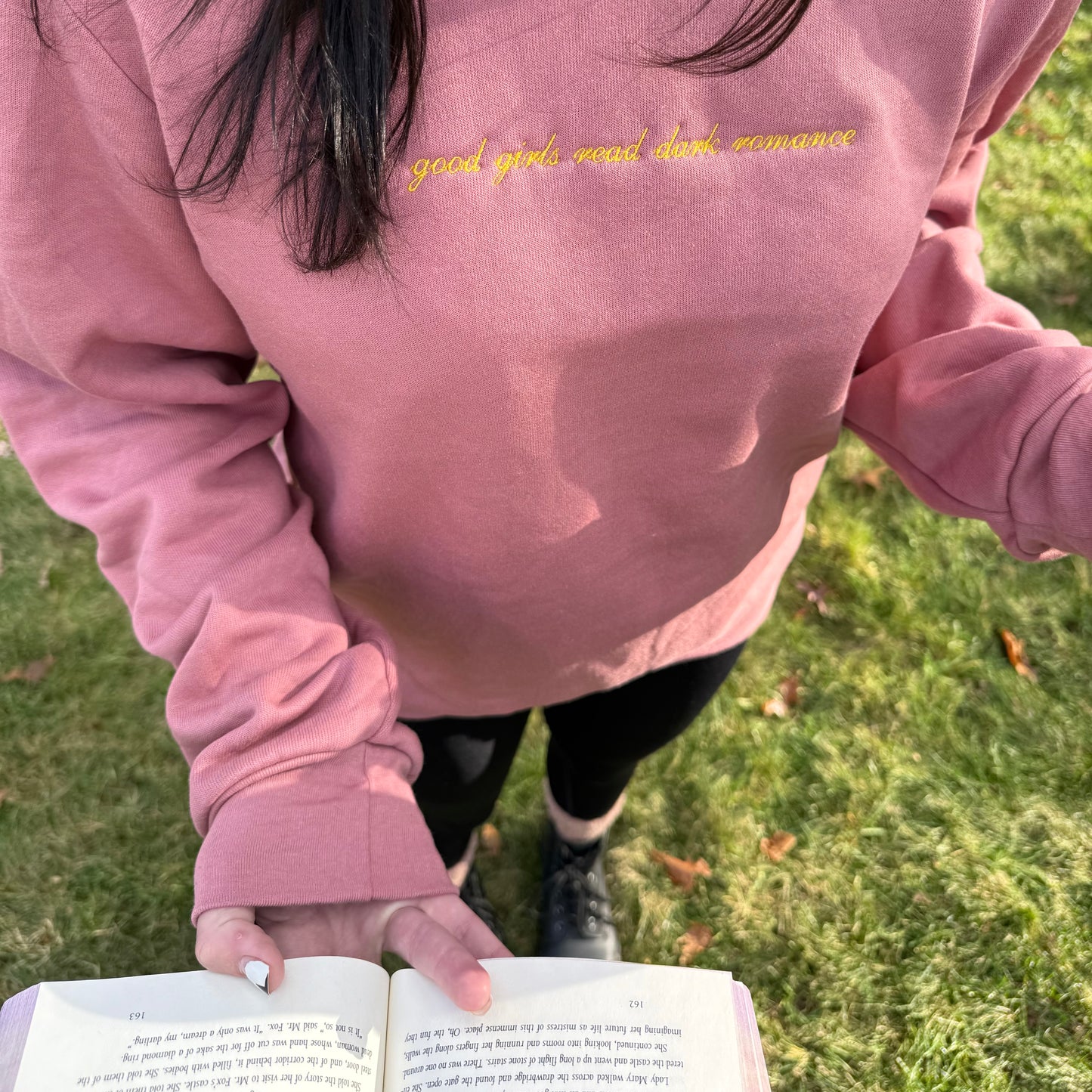 Good Girls Read Dark Romance Crewneck