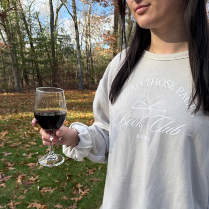 Spread Those Pages Book Club Crewneck