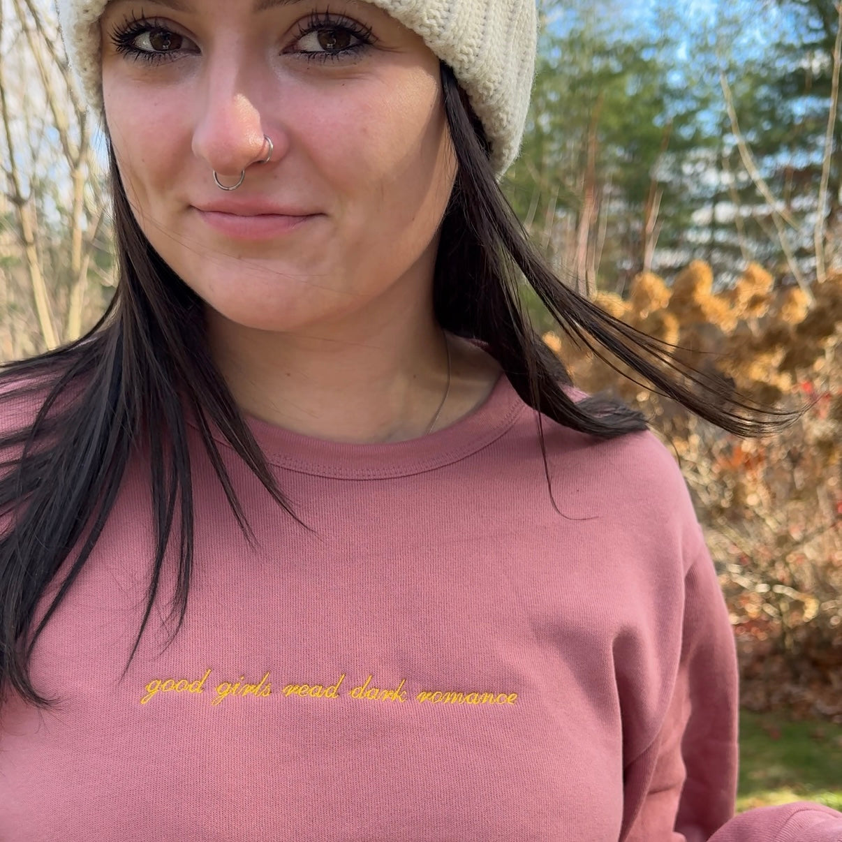 Good Girls Read Dark Romance Crewneck