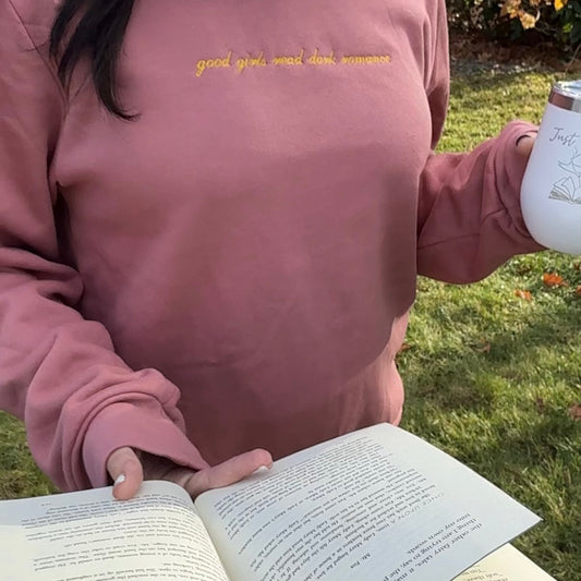 Good Girls Read Dark Romance Crewneck