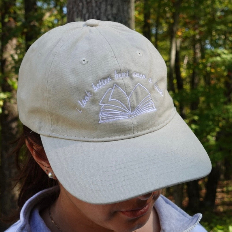 I Look Better Bent Over a Book Baseball Cap